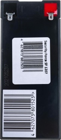 Аккумулятор Cas SECURITY FORSE SF1207 (THD) комплектующие части к весам CAS