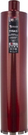 Алмазная коронка для мокрого сверления DIAM САМС 112x450х10x1,1/4UNC Extra Line Titan (железобетон) [313002]