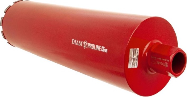 Алмазная коронка для мокрого сверления DIAM САМС 132x450х11x1,1/4UNC Pro Line G2 (железобетон) [030660]