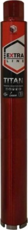 Алмазная коронка для мокрого сверления DIAM САМС 42x450х4x1,1/4UNC Extra Line Titan (железобетон) [313009]