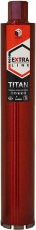 Алмазная коронка для мокрого сверления DIAM САМС 63x450х6x1,1/4UNC Extra Line Titan (железобетон) [313011]