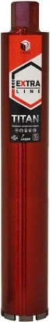 Алмазная коронка для мокрого сверления DIAM САМС 72x450х6x1,1/4UNC Extra Line Titan (железобетон) [313012]