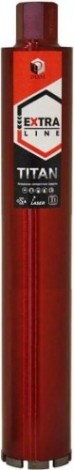 Алмазная коронка для мокрого сверления DIAM САМС 82x450х8x1,1/4UNC Extra Line Titan (железобетон) [313013]