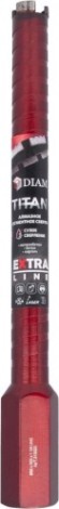 Алмазная коронка для мокрого сверления DIAM САСС 32x300х3x1,1/4UNC Extra Line Titan (арм. бетон) [313020]
