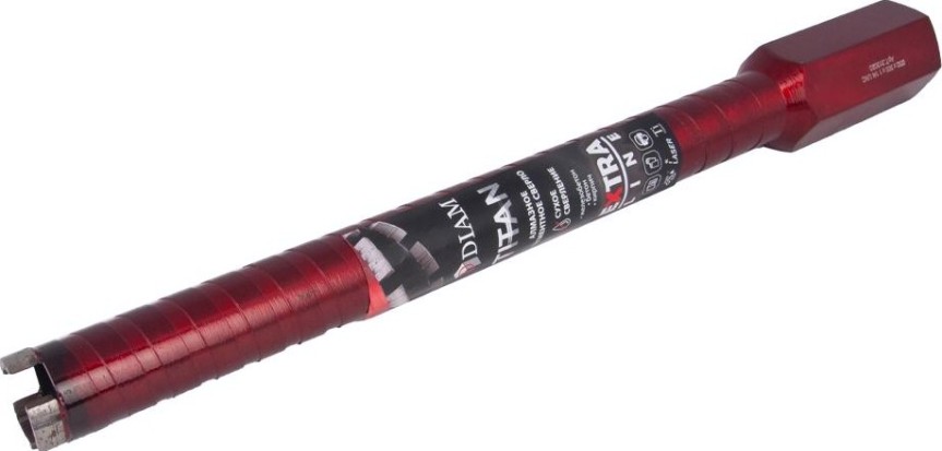 Алмазная коронка для мокрого сверления DIAM САСС 32x300х3x1,1/4UNC Extra Line Titan (арм. бетон) [313020]