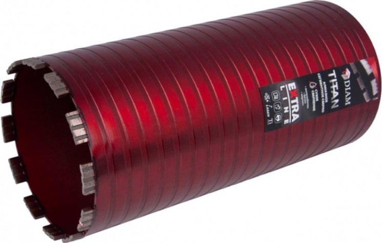 Алмазная коронка для мокрого сверления DIAM САСС 42x450х4x1,1/4UNC Extra Line Titan (арм. бетон) [313032]