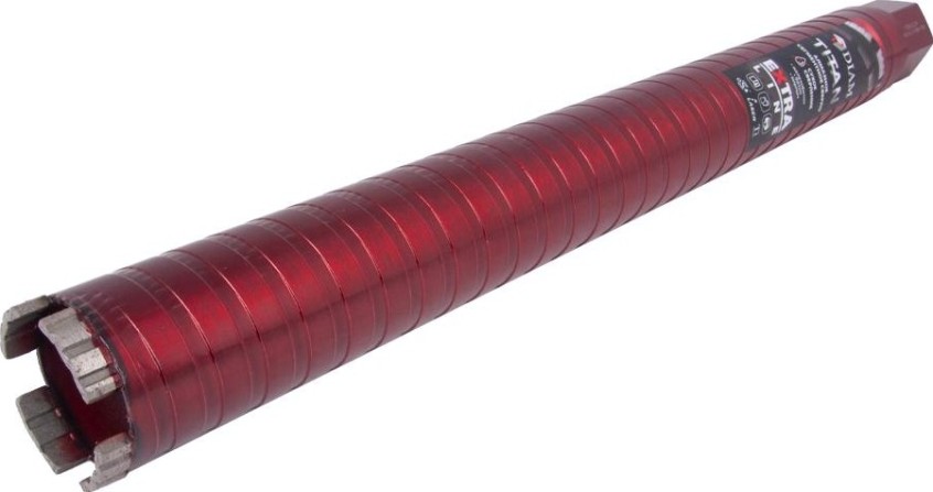 Алмазная коронка для мокрого сверления DIAM САСС 52x450х4x1,1/4UNC Extra Line Titan (арм. бетон) [313031]