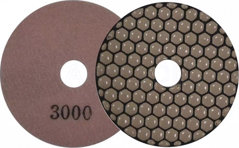 Алмазная тарелка на липучке DIAM АГШК 100*2,0 №3000 Extra Line (сухая) [000525]