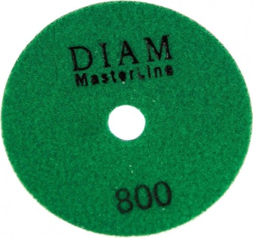 Алмазная тарелка на липучке DIAM АГШК 100*2,0 №800 Master Line (сухая) [000569]