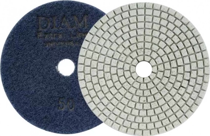 Алмазная тарелка на липучке DIAM АГШК 100*2,5 №50 Extra Line Universal (сухая/мокрая) [000672]