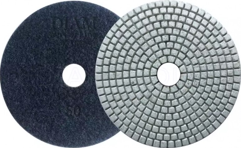 Алмазная тарелка на липучке DIAM АГШК 100*2,5 №50 Master Line Universal (сухая/мокрая) [000623]