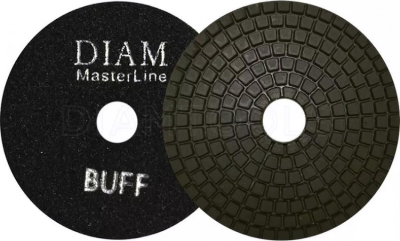 Алмазная тарелка на липучке DIAM АГШК 100*2,5 BUFF Master Line (мокрая) [000573]