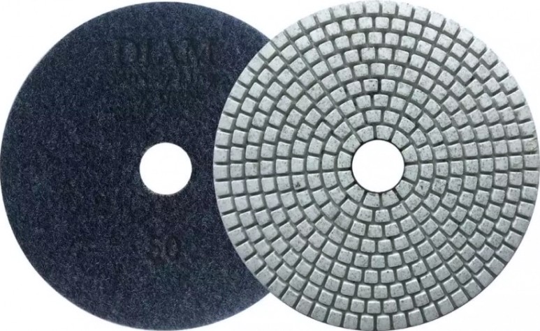 Алмазная тарелка на липучке DIAM АГШК 125*2,5 №50 Master Line Universal (сухая/мокрая) [000643]