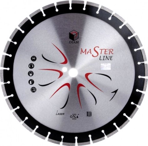 Алмазный диск для резки асфальта DIAM Master Line 450*3,4*10*25,4 [000529]