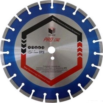 Алмазный диск для резки бетона DIAM Pro Line 350*3,2*10*25,4 [030634]