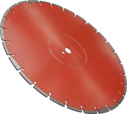 Алмазный диск для резки бетона GROST D500 мм (500*25,4*4,2*10) [103174]
