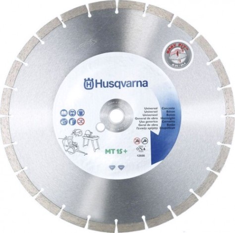 Алмазный диск для резки бетона HUSQVARNA MT15+ 350х25.4 5430871-32