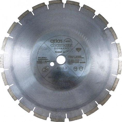 Алмазный диск для резки гранита Atlas Diamant NS-G 900х30/60,0