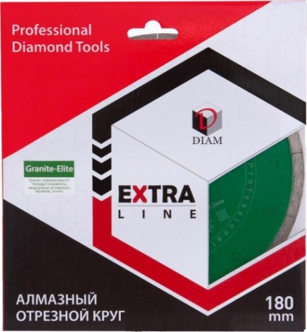 Алмазный диск для резки гранита DIAM 1A1R GRANITE-ELITE 180x1,6x7.5x25,4 [000155]
