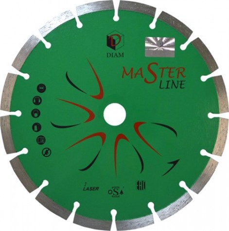 Алмазный диск для резки гранита DIAM Master Line 230*2,4*10*22,2 [000597]