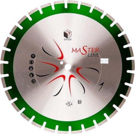 Алмазный диск для резки гранита DIAM Master Line 500*3,6*10*90/50 [000593]