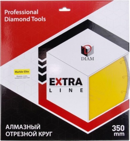 Алмазный диск для резки мрамора DIAM 1A1R MARBLE-ELITE 350x2,2x7,5x60/25,4 [000237]