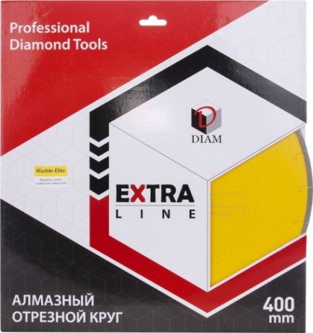 Алмазный диск для резки мрамора DIAM 1A1R MARBLE-ELITE 400x2,2x7,5x60/25,4 [000238]