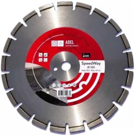Алмазный диск универсальный ADEL INSTRUMENT SpeedWay ф350*3,2*25,4 [AI-1301020101]