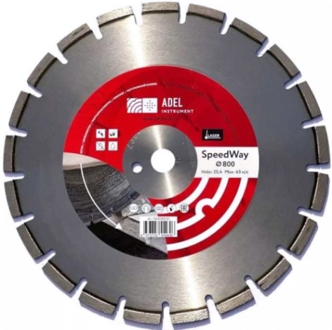 Алмазный диск универсальный ADEL INSTRUMENT SpeedWay ф800*4,5*35,0/25,4 [AI-1301080103]