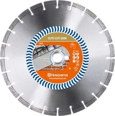 Алмазный диск универсальный HUSQVARNA ELITE-CUT GS50S 350 12 25.4 мм 5798041-20