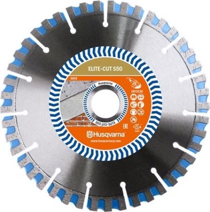 Алмазный диск универсальный HUSQVARNA ELITE-CUT S50 230 22.2 мм 5798047-80