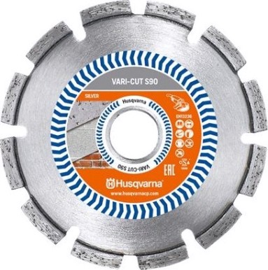 Алмазный диск универсальный HUSQVARNA VARI-CUT S90 125 22.2 мм 5798081-40