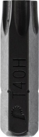 Бита для заворачивания ПРАКТИКА "Профи" Torx Tamper-40х25мм отверточная (2шт) [776-416]
