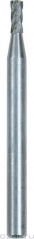 Борфреза для гравировки DREMEL 193 2 мм, цилиндр, плоская вершина [26150193JA]