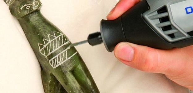 Борфреза для гравировки DREMEL 7122 2,4 мм, цилиндр, плоская вершина [26157122JA]
