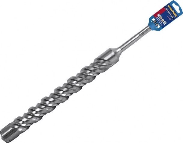 Бур SDS-Max ПРАКТИКА 40х1360/1500 мм, КВАДРО, серия Эксперт, по бетону [915-732]