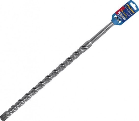 Бур SDS-Max ПРАКТИКА КВАДРО 28х400/540 мм, серия эксперт, по бетону [647-970]