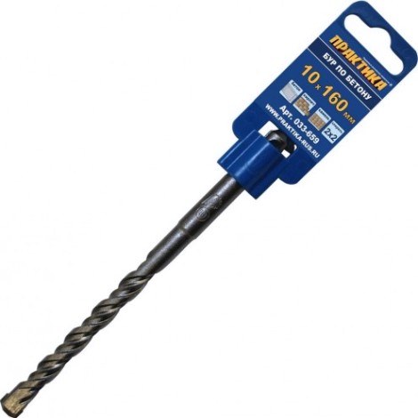 Бур SDS-plus ПРАКТИКА 10х 100/160 мм 033-659 [033-659]
