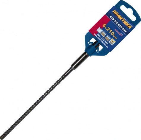 Бур SDS-plus ПРАКТИКА Х-тип 6х 150/210 мм 775-785 [775-785]