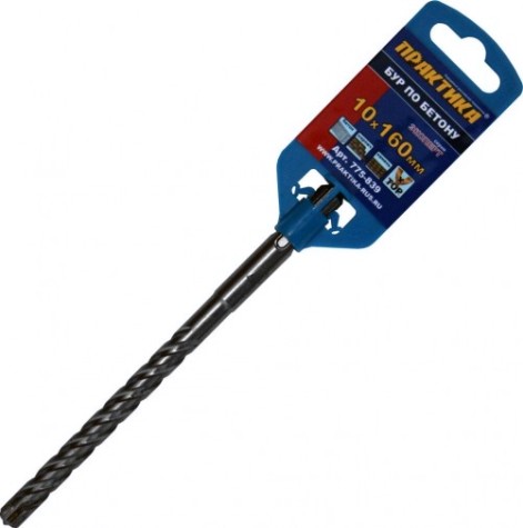 Бур SDS-plus ПРАКТИКА X-тип 10х 100/160 мм 775-839 [775-839]
