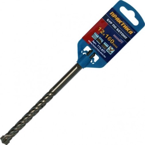 Бур SDS-plus ПРАКТИКА X-тип 12х 100/160 мм 775-877 [775-877]