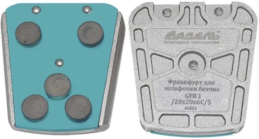 Франкфурт шлифовальный ADEL INSTRUMENT GFB 1 /20*20*6 C/5 алмазный [AI-1606060201]