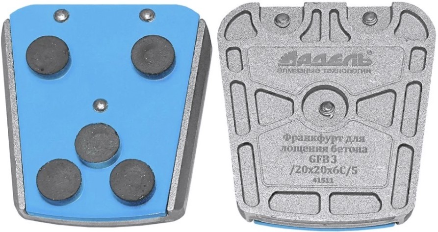 Франкфурт шлифовальный ADEL INSTRUMENT GFB 3 /20*20*6 C/5 алмазный [AI-1608060201]