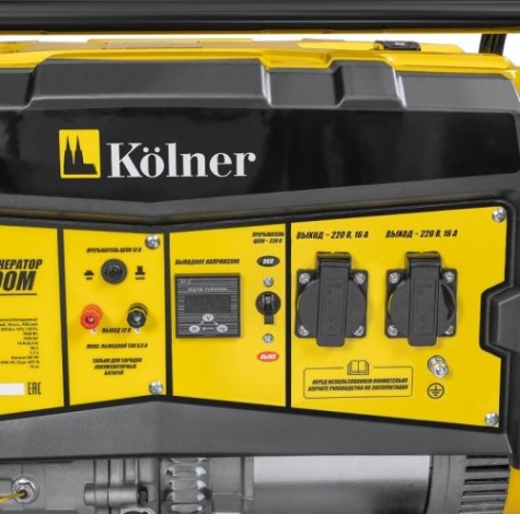 Генератор бензиновый Kolner KGEG 7500М [кн7500м]
