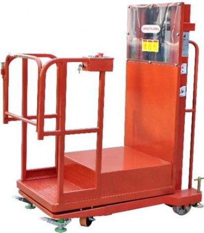 Комплектовщик с электроподъемом GROST KDR 2-4.5 несамоходный (4,5 м/200 кг, DC, 12 В) 109984 [109984]