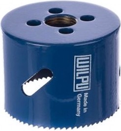 Коронка биметаллическая WILPU 31/64 bi-metall d- 64мм (мелкий зуб) [3106400101]