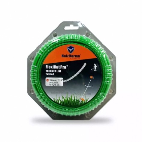 Леска триммерная HOLZFFORMA FlexiCut Pro 3.0x30m звездочка [SR003030PRO]