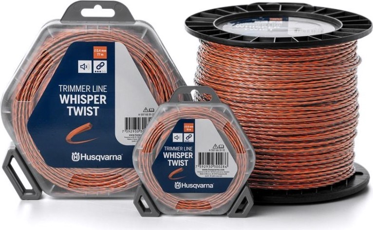 Леска триммерная HUSQVARNA 3,0 мм/9 м Whisper Twist (5976691-40)