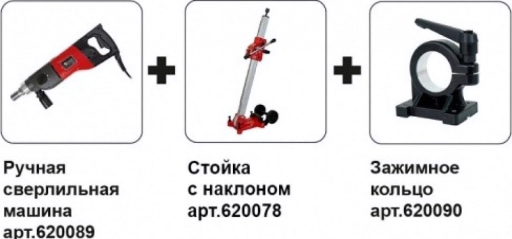 Машина алмазного бурения DIAM ML-180/3А с наклонной стойкой [620096]
