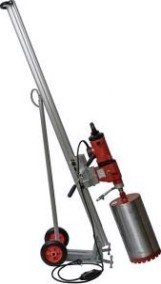 Машина алмазного бурения VOLL INDUSTRIAL V-Kit 400 pro-L со стойкой [1.33452]